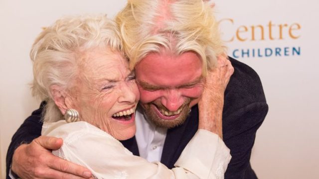 Richard Branson's mother dies of COVID-19 - Australian ...