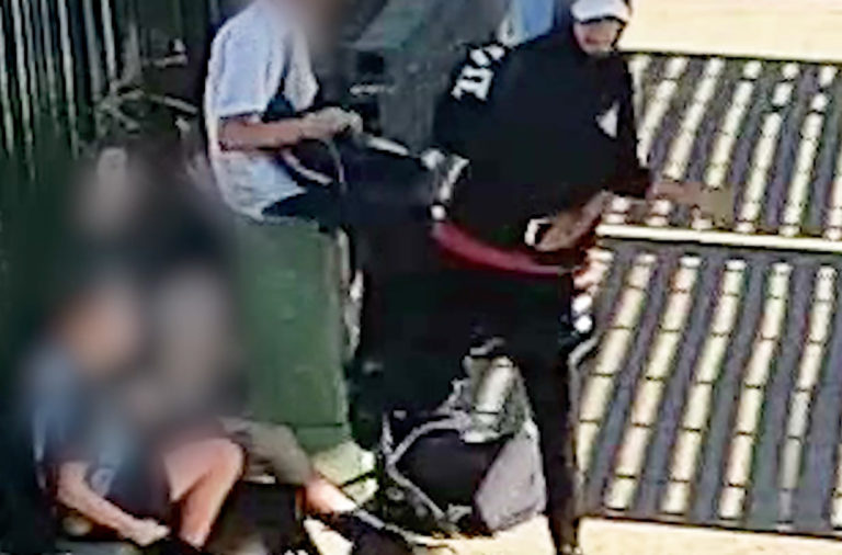 Man wanted over unprovoked attack on child waiting for school bus