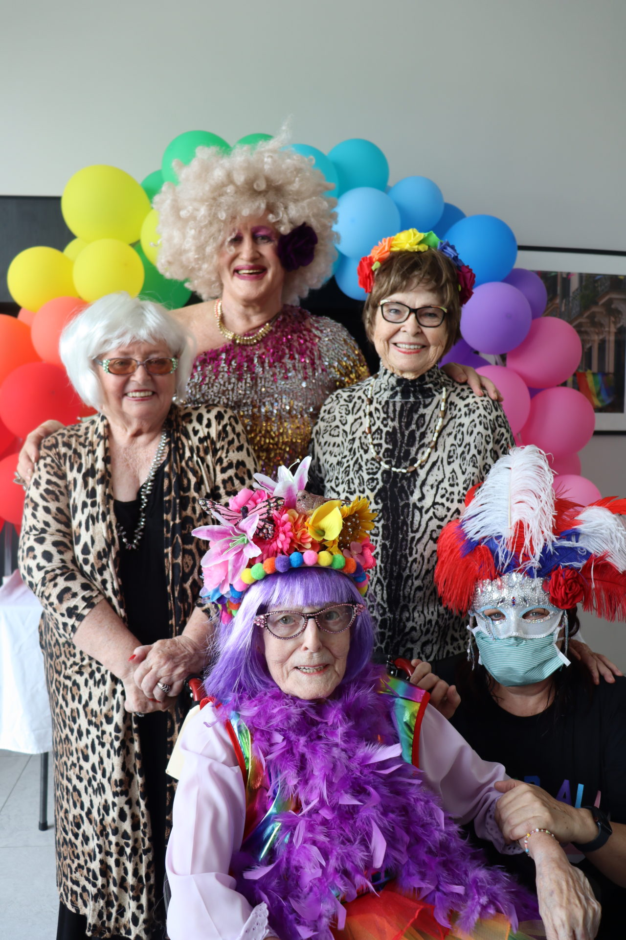 Arcare residents party for Mardi Gras - Australian Seniors News