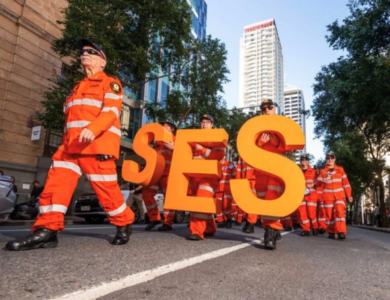 50 years of Queensland SES honoured with Brisbane parade