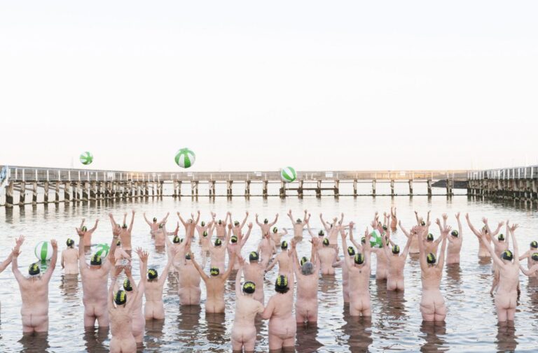 Melbourne seniors strip off in celebration of ageing